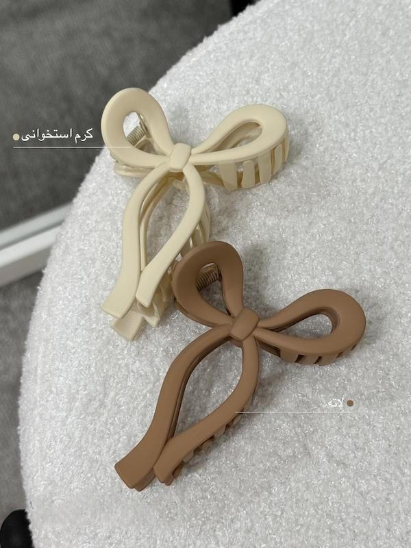 کلیپس مو پاپیونی مات 🎀